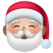 Father Christmas: Medium-Light Skin Tone on Samsung
