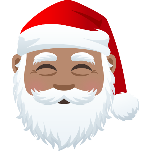 Father Christmas: Medium Skin Tone on JoyPixels