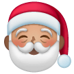 Father Christmas: Medium Skin Tone on Samsung