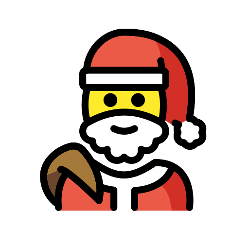 Father Christmas on OpenMoji