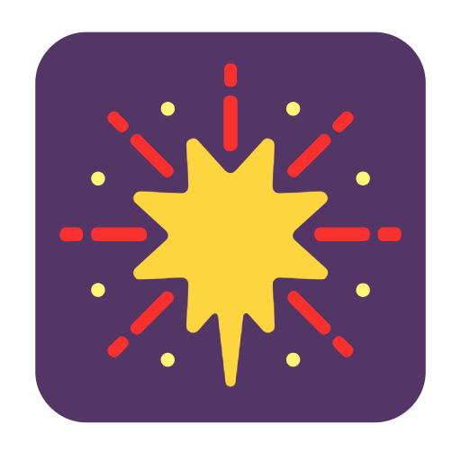 Fireworks on Microsoft Fluent