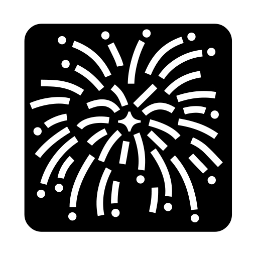 Fireworks on Noto Emoji