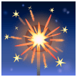 Firework Sparkler on Samsung