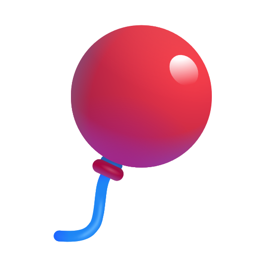 Balloon on Microsoft 3D