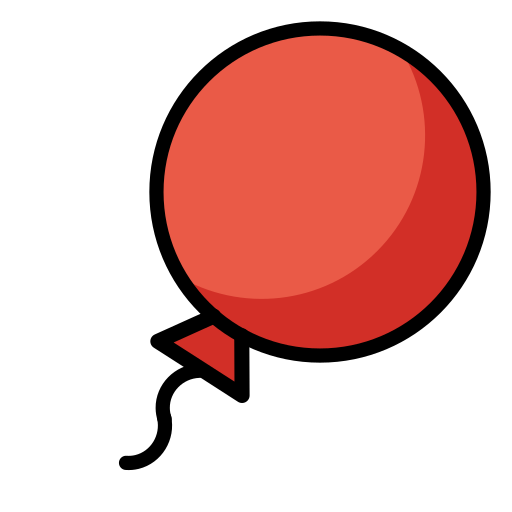Balloon on OpenMoji