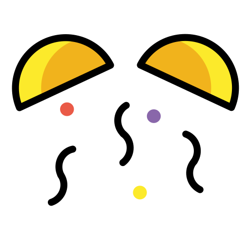 Confetti Ball on OpenMoji