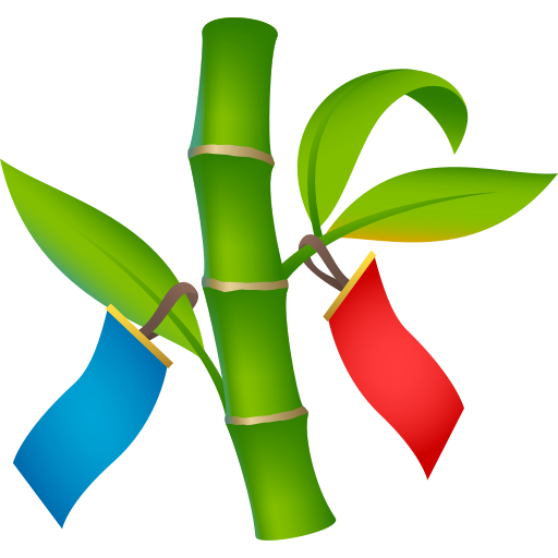 Tanabata Tree on JoyPixels