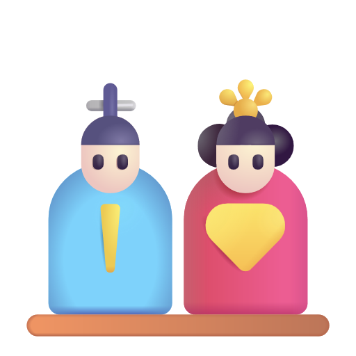 Japanese Dolls on Microsoft 3D