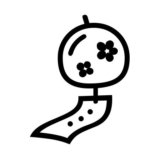 Wind Chime on Noto Emoji