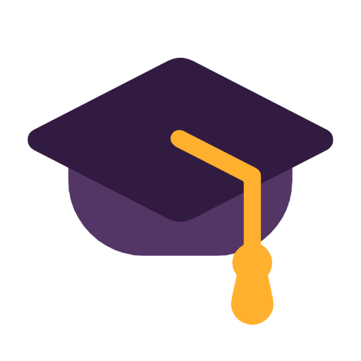 Graduation Cap on Microsoft Fluent