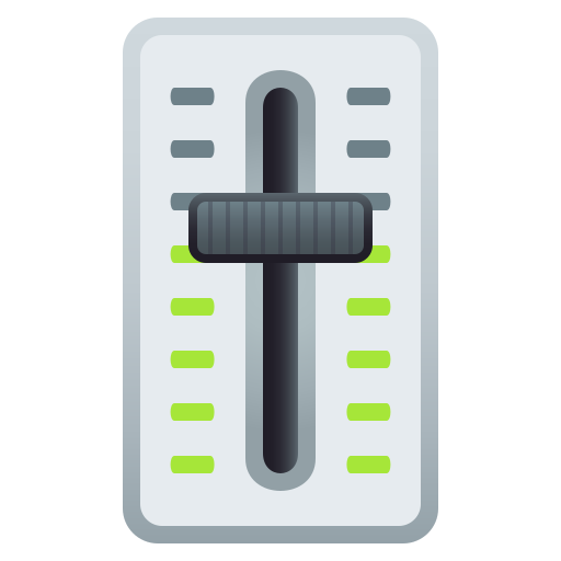 Level Slider on JoyPixels