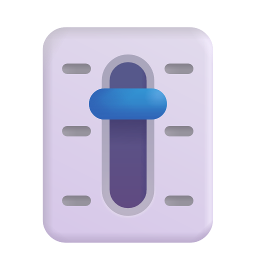 Level Slider on Microsoft 3D