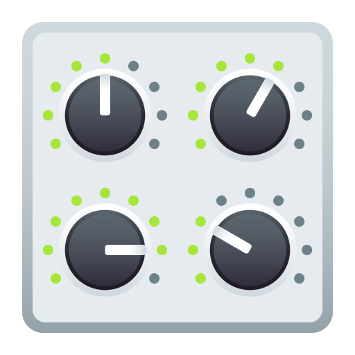 Control Knobs on JoyPixels