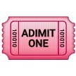 Admission Tickets on Samsung