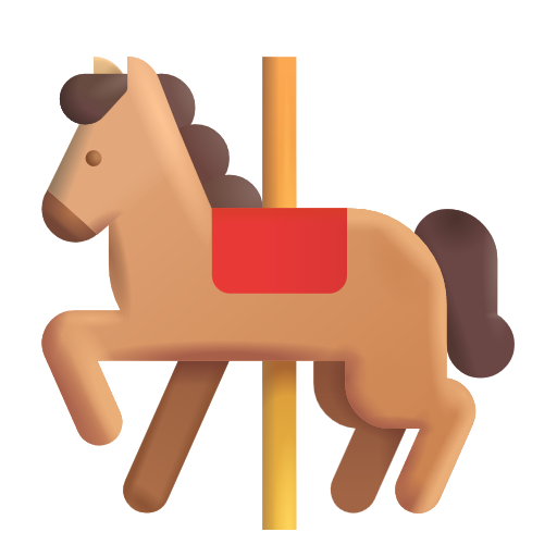 Carousel Horse on Microsoft 3D