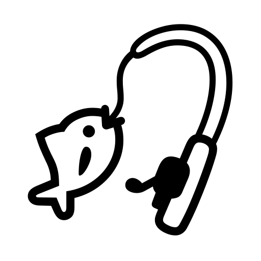 Fishing Pole And Fish on Noto Emoji