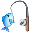 Fishing Pole And Fish on Samsung