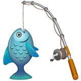Fishing Pole And Fish on WhatsApp