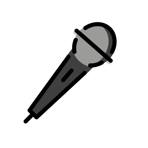 Microphone on OpenMoji