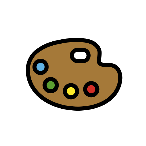 Artist Palette on OpenMoji