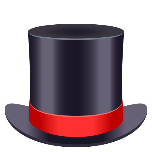 Top Hat on JoyPixels