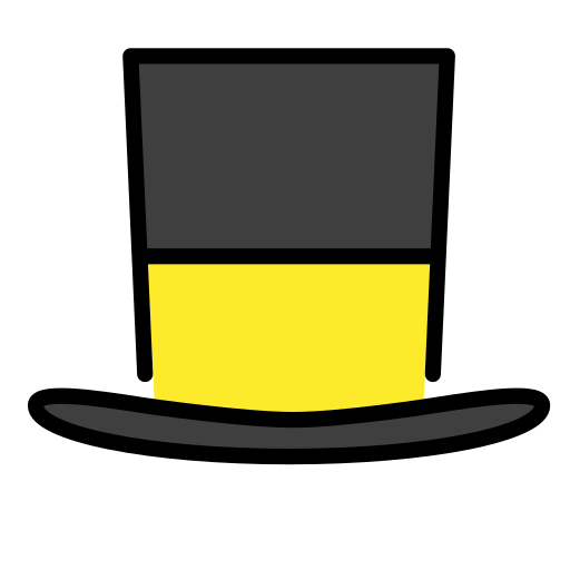 Top Hat on OpenMoji