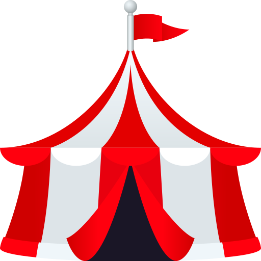 Circus Tent on JoyPixels