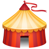 Circus Tent on WhatsApp