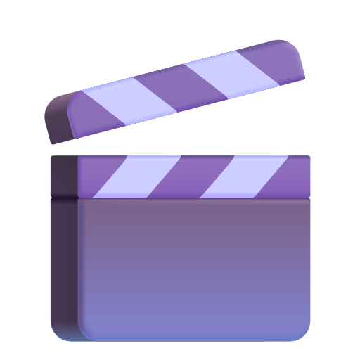 Clapper Board on Microsoft 3D