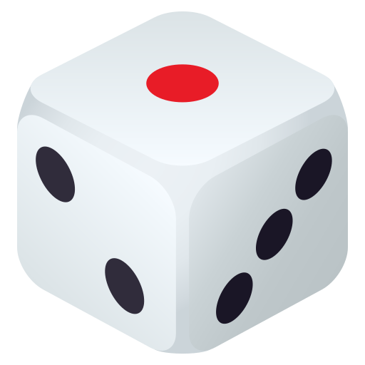 Game Die on JoyPixels