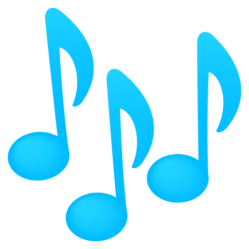 Multiple Musical Notes on JoyPixels