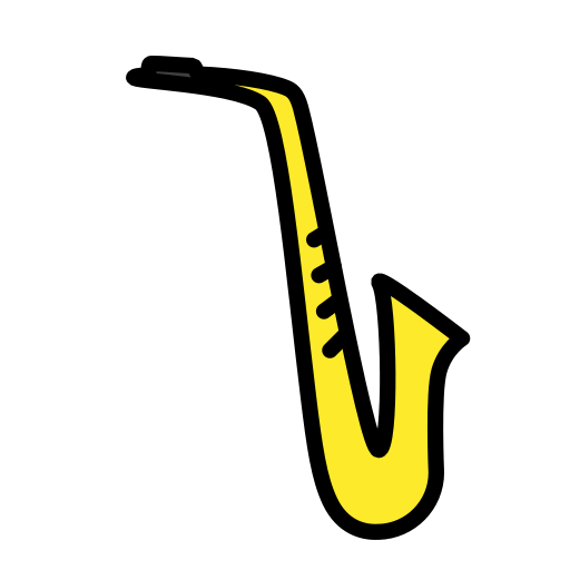 Saxophone on OpenMoji