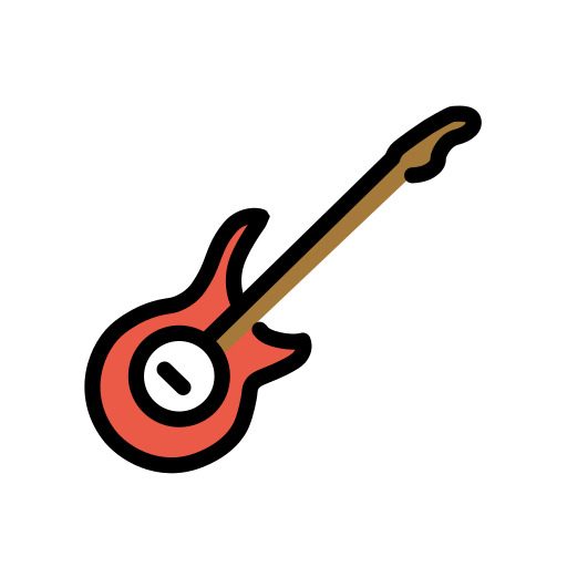 Guitar on OpenMoji
