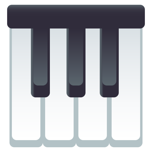Musical Keyboard on JoyPixels