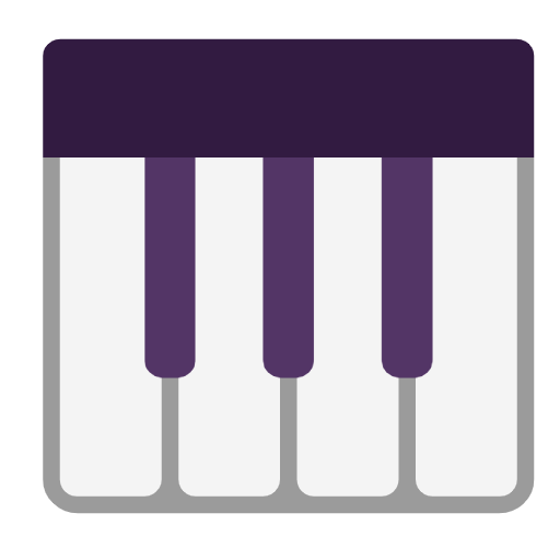 Musical Keyboard on Microsoft Fluent