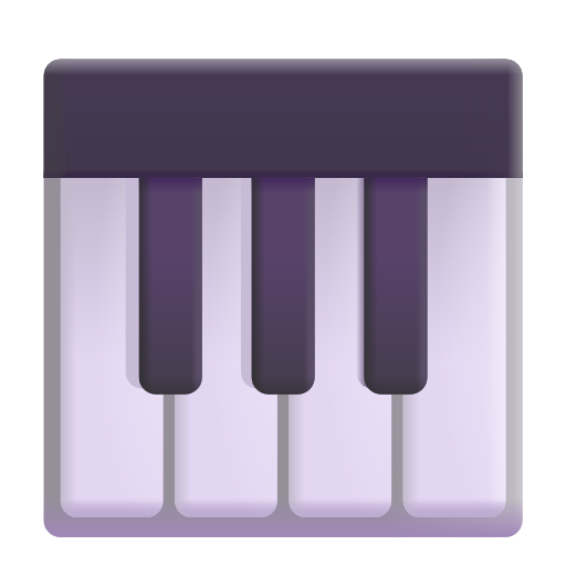 Musical Keyboard on Microsoft 3D