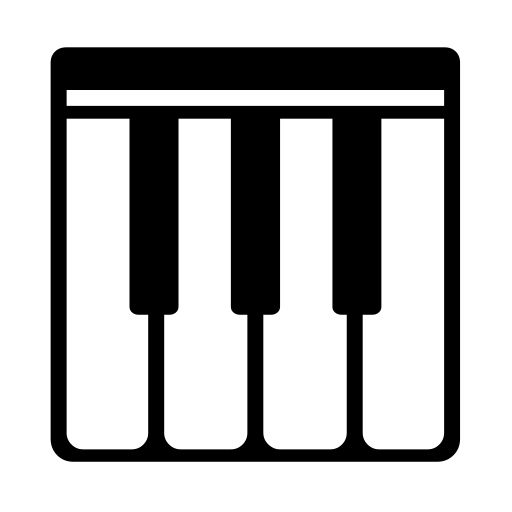Musical Keyboard on Noto Emoji
