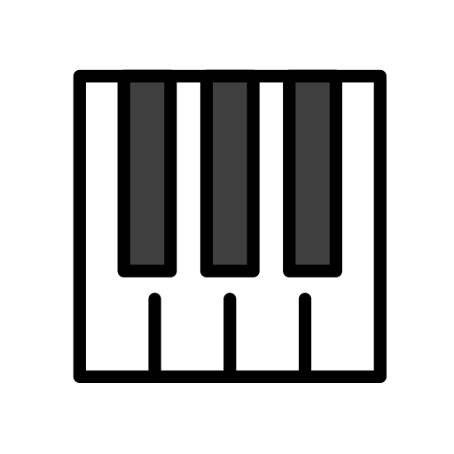 Musical Keyboard on OpenMoji