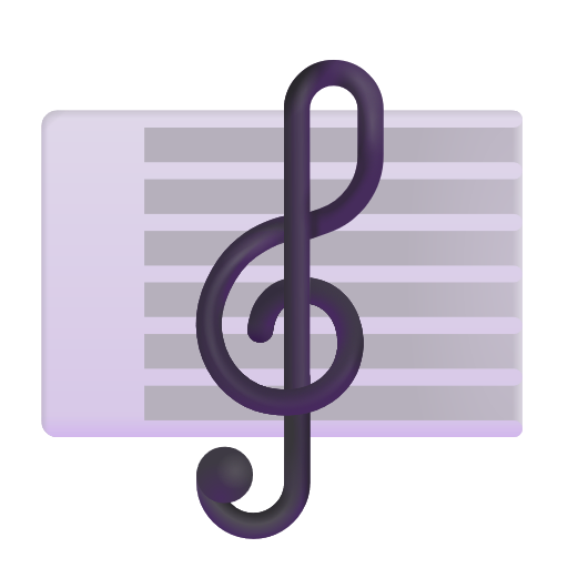 Musical Score on Microsoft 3D