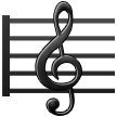 Musical Score on Samsung