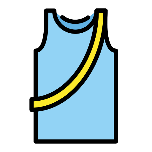 Running Shirt With Sash on OpenMoji