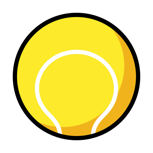 Tennis Racquet And Ball on OpenMoji