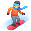 Snowboarder on Samsung