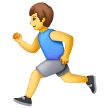 Man Running on Samsung