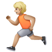 Runner: Medium-Light Skin Tone on Samsung