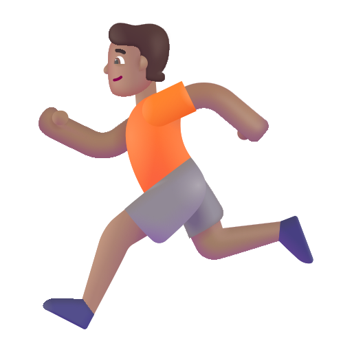 Runner: Medium Skin Tone on Microsoft 3D