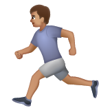 Runner: Medium Skin Tone on WhatsApp
