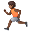 Runner: Medium-Dark Skin Tone on Samsung