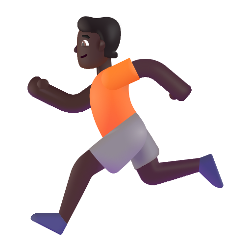 Runner: Dark Skin Tone on Microsoft 3D