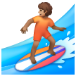 Surfer: Medium Skin Tone on Samsung